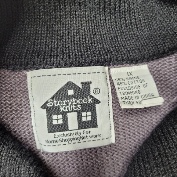 Storybook Knits Iris Cardigan Sweater 1X - Picture 11 of 11